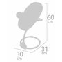 Decuevas Trona Columpio 3 en 1 Verona para muñecas de hasta 50 cm