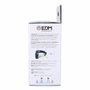 Edm Aplique solar negro de 2W con sensor y 200lm