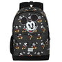 Disney Mickey Mouse Mochila HS PLUS Negro Ripstop Repelente Líquidos 23L