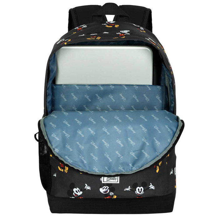Disney Mickey Mouse Mochila HS PLUS Negro Ripstop Repelente Líquidos 23L Disney Mickey Mouse Mochila HS PLUS Negro Ripstop Repelente Líquidos 23L