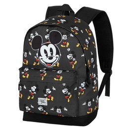 Disney Mickey Mouse Mochila HS PLUS Negro Ripstop Repelente Líquidos 23L