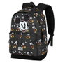 Disney Mickey Mouse Mochila HS PLUS Negro Ripstop Repelente Líquidos 23L