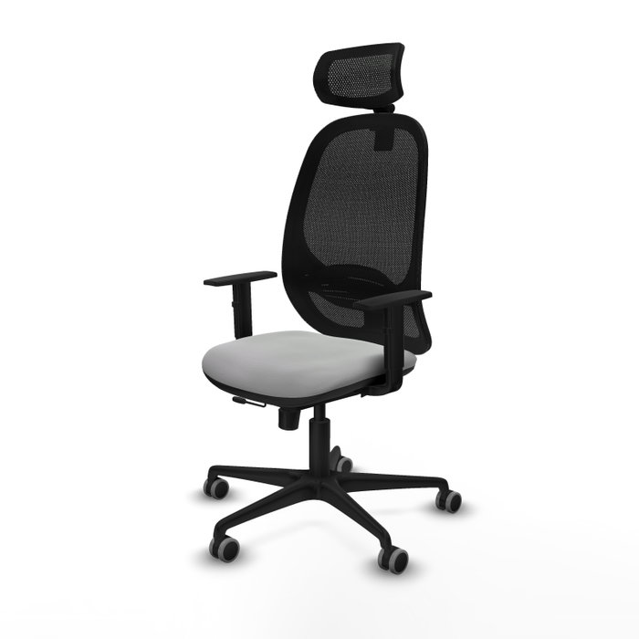 PIQUERAS Y CRESPO Silla de oficina Cilanco Gris claro/Negro PIQUERAS Y CRESPO Silla de oficina Cilanco Gris claro/Negro