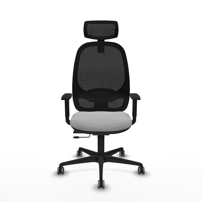PIQUERAS Y CRESPO Silla de oficina Cilanco Gris claro/Negro PIQUERAS Y CRESPO Silla de oficina Cilanco Gris claro/Negro