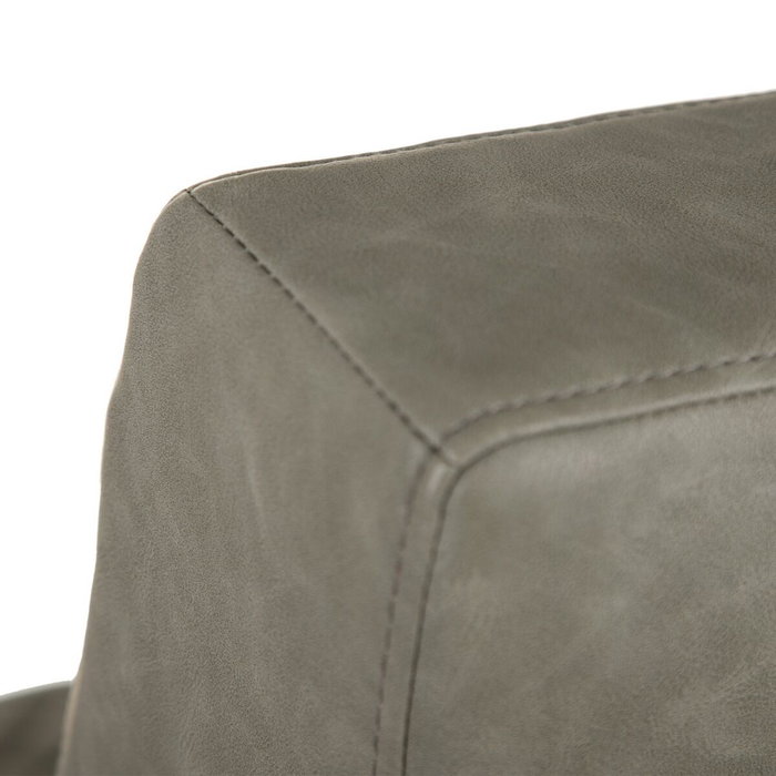 Ixia Sillón Verde Metal / Simil Piel