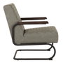 Ixia Sillón Verde Metal / Simil Piel