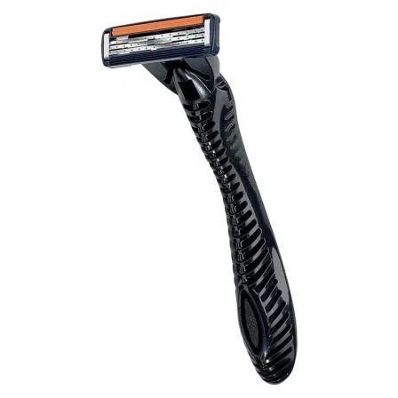 BLÍSTER DE 1 CUCHILLA + 4 RECAMBIOS DE BIC FLEX3 HYBRID - 3 HOJAS MÓVILES CON VITAMINA E Y ÁLOE