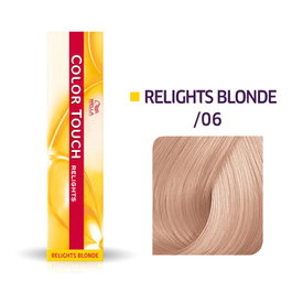 Color Touch Relights, Sin amoníaco, Tinte de cabello semipermanente, /06 Natural Violet, 60 ml
