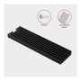 Axagon CLR-M2L6 Disipador térmico para M.2 SSD 2280, Negro