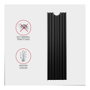 Axagon CLR-M2L6 Disipador térmico para M.2 SSD 2280, Negro