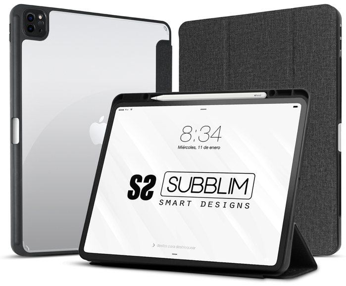 Subblim Funda Clear Shock Case para iPad Pro 11 y iPad Air (Negro/Transparente) Subblim Funda Clear Shock Case para iPad Pro 11 y iPad Air (Negro/Transparente)