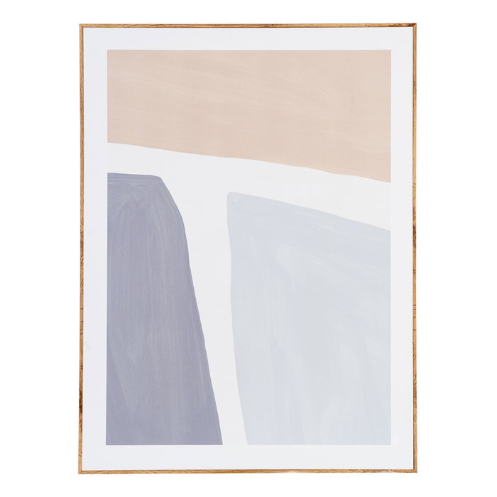 Cuadro Abstracto 2/M Madera Impreso 60 X 3 X 80 cm (Set de 2) Cuadro Abstracto 2/M Madera Impreso 60 X 3 X 80 cm (Set de 2)