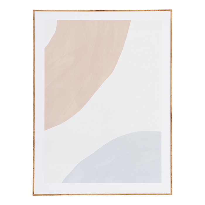 Cuadro Abstracto 2/M Madera Impreso 60 X 3 X 80 cm (Set de 2) Cuadro Abstracto 2/M Madera Impreso 60 X 3 X 80 cm (Set de 2)