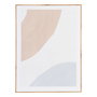 Cuadro Abstracto 2/M Madera Impreso 60 X 3 X 80 cm (Set de 2)