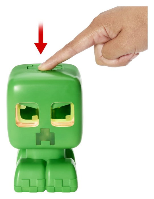 Mattel Minecraft Figura Interactiva My Pet Creeper 14 cm Mattel Minecraft Figura Interactiva My Pet Creeper 14 cm