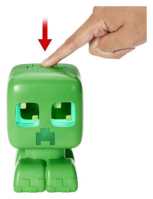 Mattel Minecraft Figura Interactiva My Pet Creeper 14 cm Mattel Minecraft Figura Interactiva My Pet Creeper 14 cm