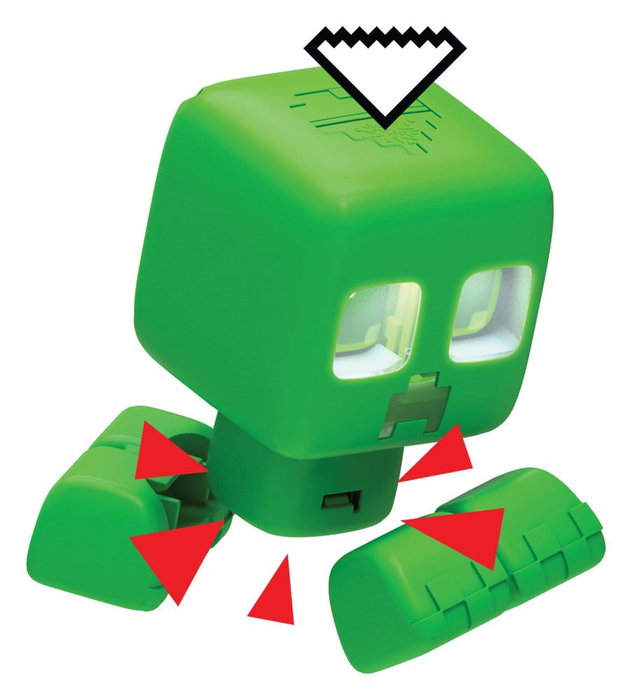 Mattel Minecraft Figura Interactiva My Pet Creeper 14 cm Mattel Minecraft Figura Interactiva My Pet Creeper 14 cm