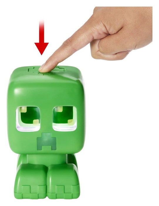 Mattel Minecraft Figura Interactiva My Pet Creeper 14 cm Mattel Minecraft Figura Interactiva My Pet Creeper 14 cm