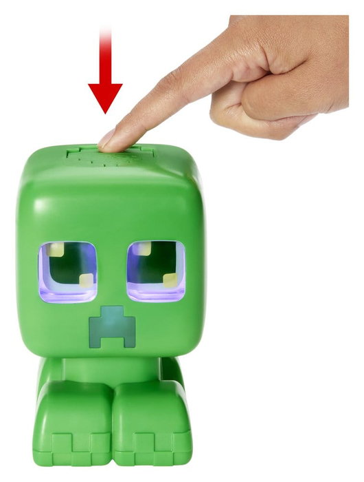 Mattel Minecraft Figura Interactiva My Pet Creeper 14 cm Mattel Minecraft Figura Interactiva My Pet Creeper 14 cm
