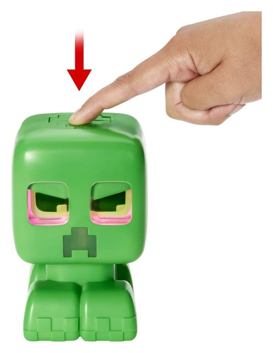 Mattel Minecraft Figura Interactiva My Pet Creeper 14 cm Mattel Minecraft Figura Interactiva My Pet Creeper 14 cm