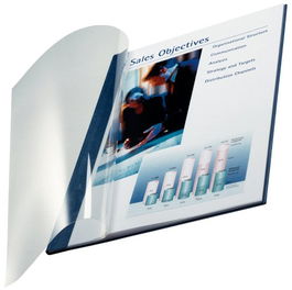 Tapa Leitz Impressbind A4 Flexible Transp. 3,5 Mm (Aa) Blanco Caja De 10