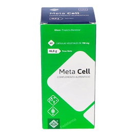 GHEOS Meta Cell (Formula Mejorada) 60Cap. Complemento para Equilibrio de Peso, Control de Hambre y Metabolismo de Carbohidratos