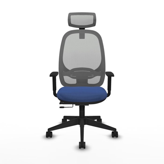 PIQUERAS Y CRESPO Silla de oficina Cilanco Azul marino y Gris