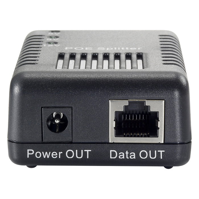 LevelOne Splitter PoE (POS-1002) 1x RJ-45 a DC 5-12V, IEEE 802.3af, 10/100Base-TX, Negro, Para Fuente de Alimentación Externa LevelOne Splitter PoE (POS-1002) 1x RJ-45 a DC 5-12V, IEEE 802.3af, 10/100Base-TX, Negro, Para Fuente de Alimentación Externa