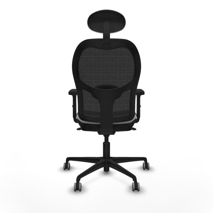 PIQUERAS Y CRESPO Silla de oficina Jorquera con mecanismo Sincro, Gris claro y Negro PIQUERAS Y CRESPO Silla de oficina Jorquera con mecanismo Sincro, Gris claro y Negro
