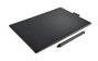 Wacom One by Wacom Medium Negro y Rojo