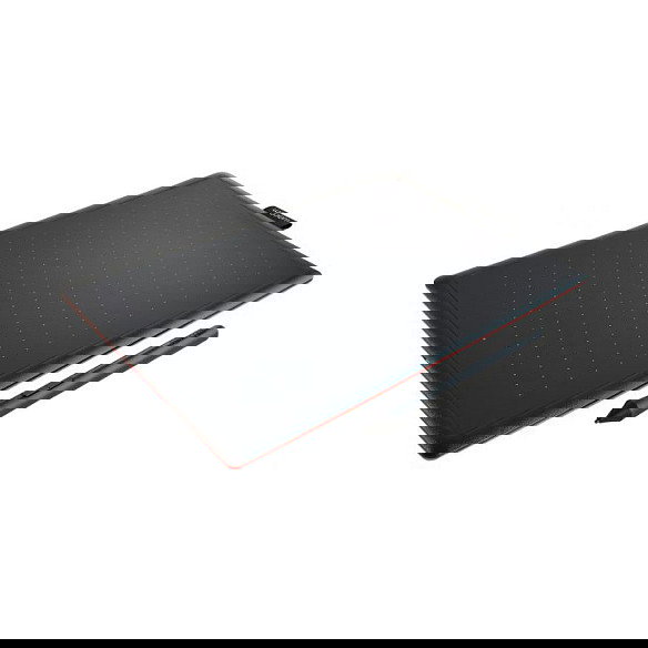 Wacom One by Wacom - Tableta Digitalizadora con Lápiz Sin Batería, Área de Trabajo 216 x 135 mm, Resolución 2540 LPI, USB, Color Negro/Rojo