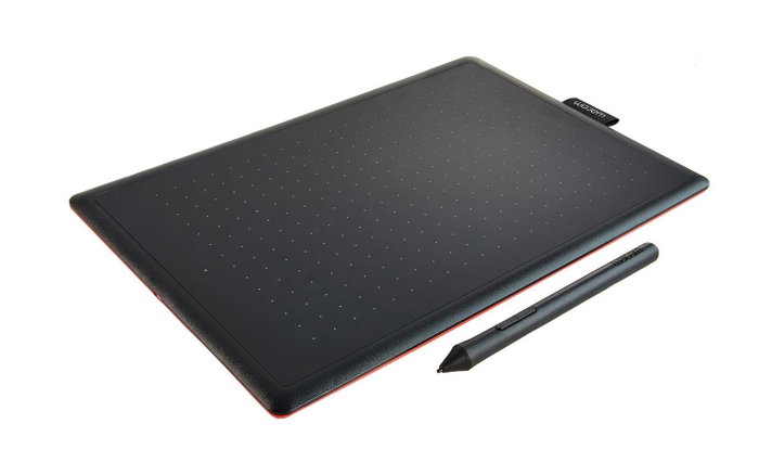 Wacom One by Wacom Medium Black/Red