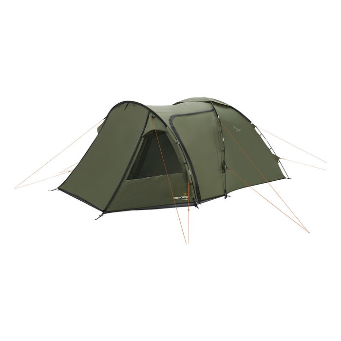 Easy Camp Tienda de Cúpula/Iglú Kinn 5 para 5 Personas, Verde Oliva, con Avance, Modelo 2025