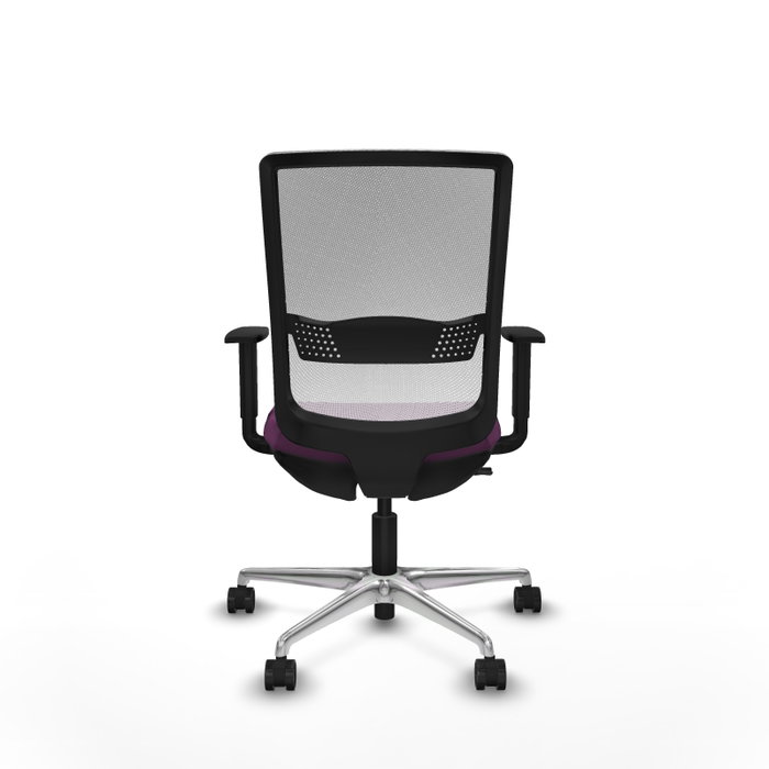 PIQUERAS Y CRESPO Silla de oficina Haches con mecanismo Sincro/Traslack Morado y Blanco PIQUERAS Y CRESPO Silla de oficina Haches con mecanismo Sincro/Traslack Morado y Blanco