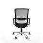 PIQUERAS Y CRESPO Silla de oficina Haches con mecanismo Sincro/Traslack Morado y Blanco