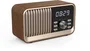 CGV BeBop FM CVG3322101307008 - Radio FM Portátil con Bluetooth, Batería Incorporada, Diseño en Madera