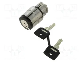 SCHNEIDER ELECTRIC Interruptor rotativo con llave Harmony XB4 22mm