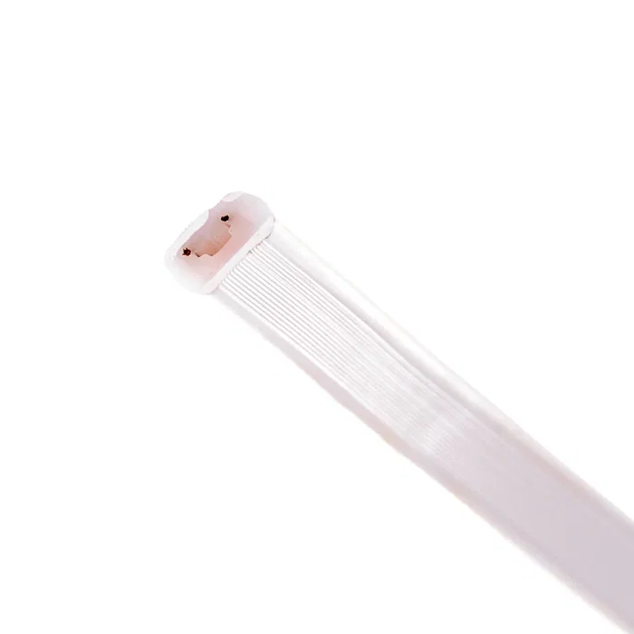 Neon Flex Tira LED Manguera "Neon Flex" WR-NS-PVC-8x18D-220-5CM-W, 4200°K, 24V, 6W/M, 1 Metro, Corte cada 5cm, Doble Capa PVC