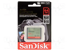 Sandisk Tarjeta Compact Flash Ultra SDCFXSB-064G-G46 de 64 GB