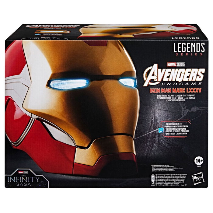 Vengadores: Endgame Marvel Legends Casco Electrónico Iron Man Mark LXXXV Vengadores: Endgame Marvel Legends Casco Electrónico Iron Man Mark LXXXV