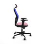 PIQUERAS Y CRESPO Silla de Oficina Jorquera con Mecanismo Sincro, Rosa y Azul