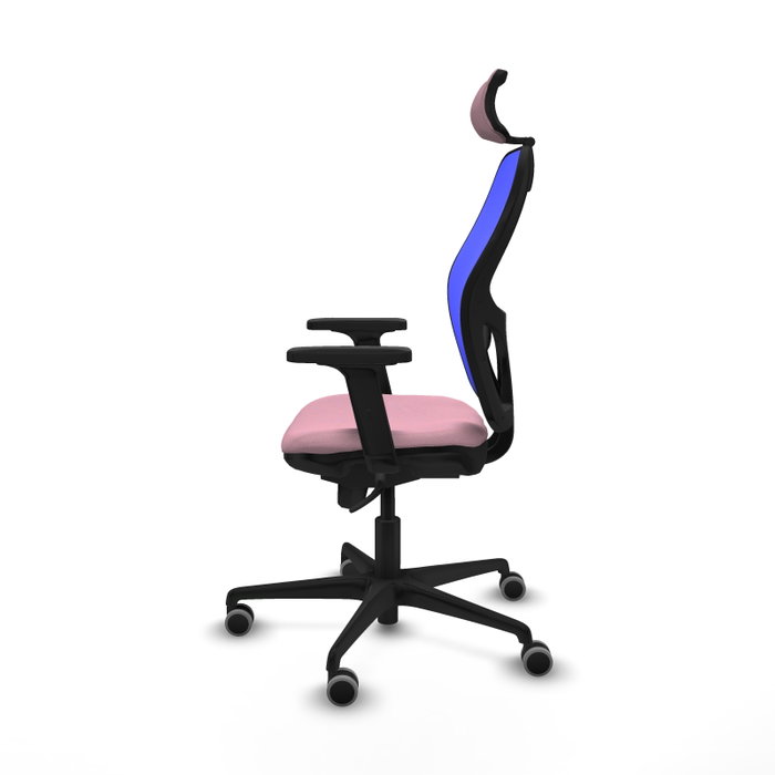 PIQUERAS Y CRESPO Silla de Oficina Jorquera con Mecanismo Sincro, Rosa y Azul PIQUERAS Y CRESPO Silla de Oficina Jorquera con Mecanismo Sincro, Rosa y Azul