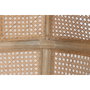 DKD Home Decor Sillón de Madera y Enea con Algodón Doble Verde Claro