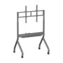 Aisens Soporte de Suelo FT90E-469 para TV de 55-90 pulgadas con Ruedas y Manivela