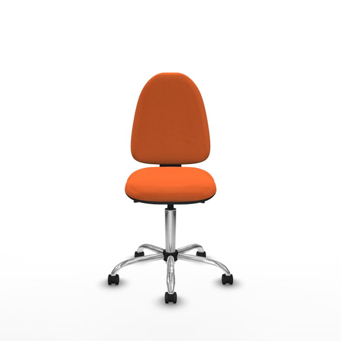 PIQUERAS Y CRESPO Silla de oficina Aýna Naranja con mecanismo Asincro