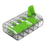 WAGO Wago 221-425 terminal block de 5*4mm (250 piezas) Verde Range