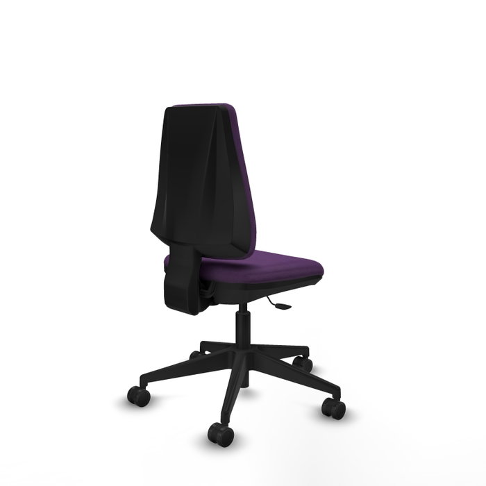 PIQUERAS Y CRESPO Silla de oficina Elche Morada sin brazos PIQUERAS Y CRESPO Silla de oficina Elche Morada sin brazos