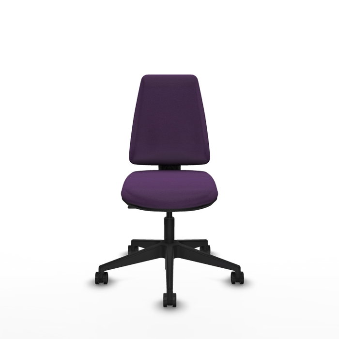 PIQUERAS Y CRESPO Silla de oficina Elche Morada sin brazos PIQUERAS Y CRESPO Silla de oficina Elche Morada sin brazos