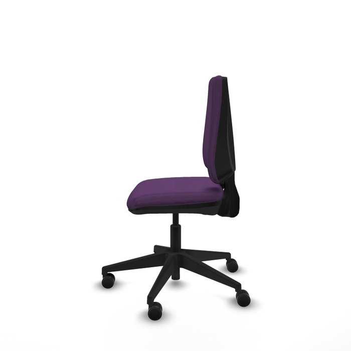 PIQUERAS Y CRESPO Silla de oficina Elche Morada sin brazos PIQUERAS Y CRESPO Silla de oficina Elche Morada sin brazos