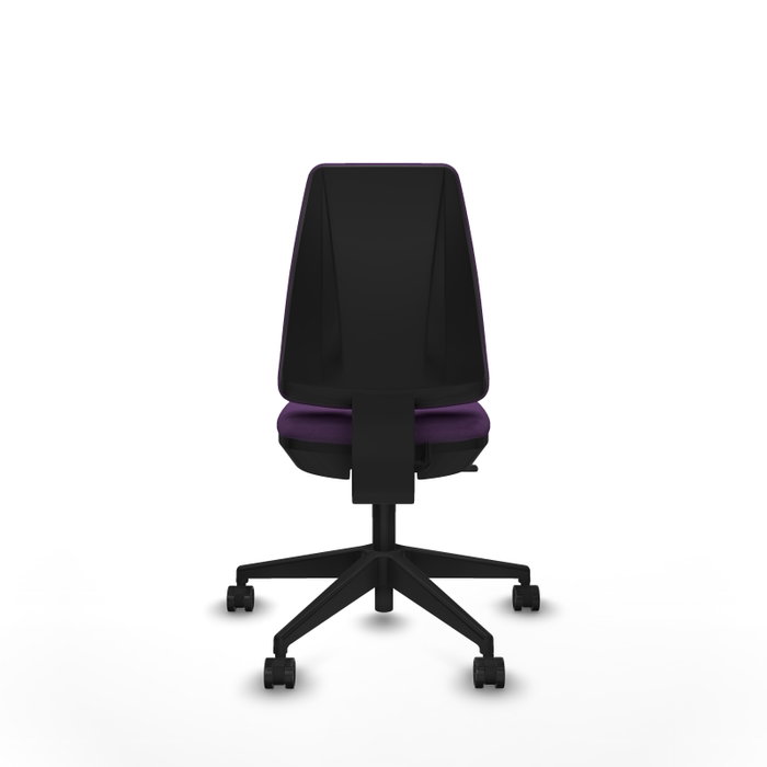 PIQUERAS Y CRESPO Silla de oficina Elche Morada sin brazos PIQUERAS Y CRESPO Silla de oficina Elche Morada sin brazos